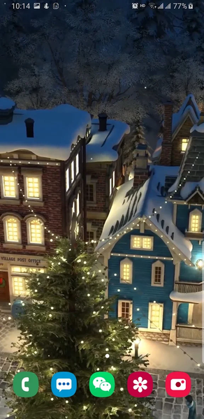 Christmas winter Wallpaper - Image screenshot of android app