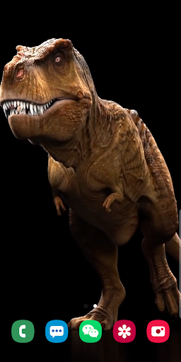 3D Dinosaurs Live Wallpaper - Image screenshot of android app