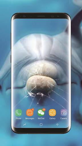 Lovely Dolphin Live Wallpaper - Image screenshot of android app