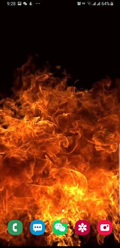 ۳D Fire Video Live Wallpaper PRO - عکس برنامه موبایلی اندروید