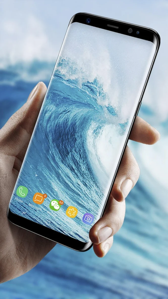 Ocean Live Wallpaper - Image screenshot of android app