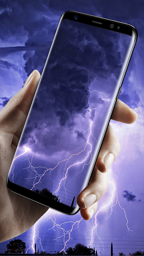 Thunderstorm 3D Live Wallpaper - Image screenshot of android app