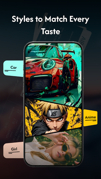 Wallpaper Spark Launcher - عکس برنامه موبایلی اندروید