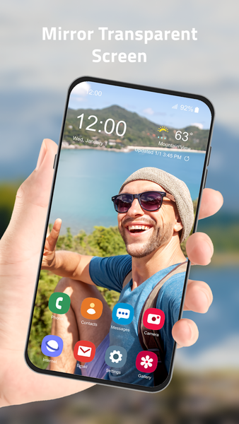 Live Wallpaper Transparent - عکس برنامه موبایلی اندروید