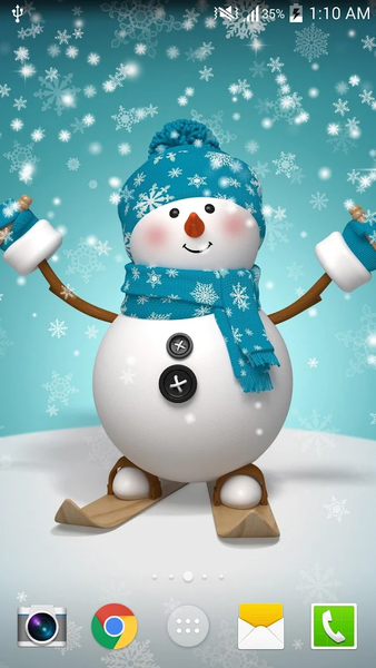Christmas HD Live Wallpaper - Image screenshot of android app