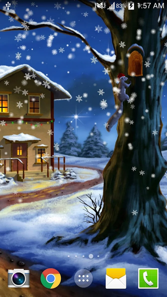 Christmas Night Live Wallpaper - عکس برنامه موبایلی اندروید