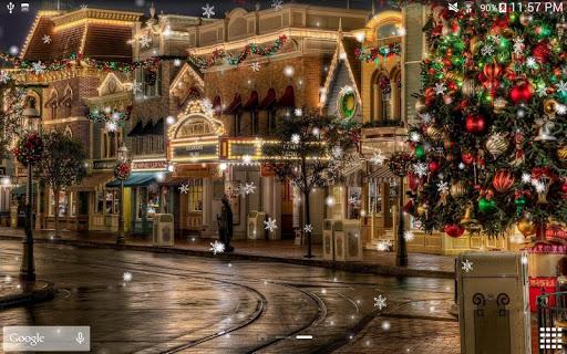 Snow Night Live Wallpaper HD - عکس برنامه موبایلی اندروید