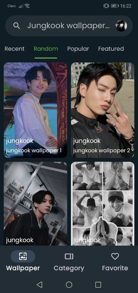 Wallpaper BTS ۴K HD - عکس برنامه موبایلی اندروید