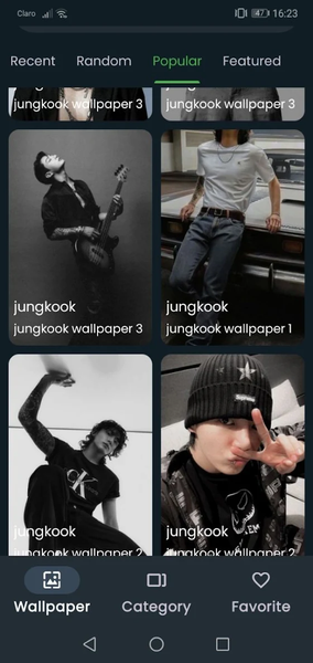 Wallpaper BTS ۴K HD - عکس برنامه موبایلی اندروید