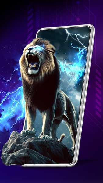 Wallpaper 3D Live - Image screenshot of android app