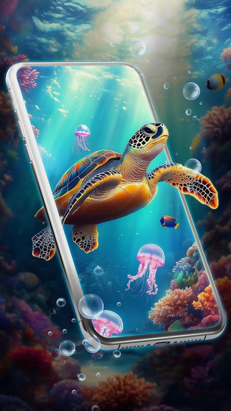 3D Live Wallpapers - 4K & 4D - Image screenshot of android app