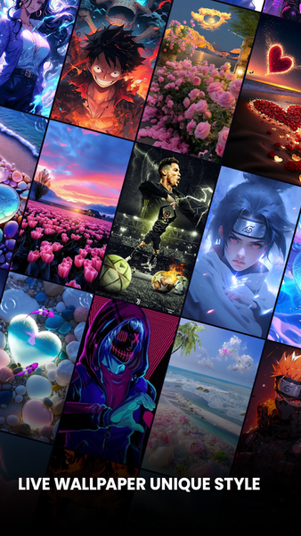 ۴k Wallpaper & Live Wallpapers - عکس برنامه موبایلی اندروید