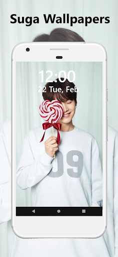 Suga Wallpaper & Lockscreen - Image screenshot of android app