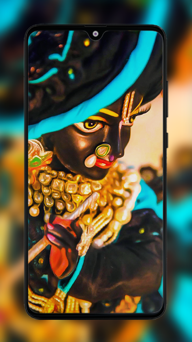 Black Krishna Hd Wallpaper | iphonekrishnawallpaper.in