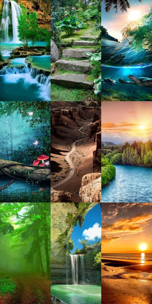 Nature Wallpapers - Image screenshot of android app