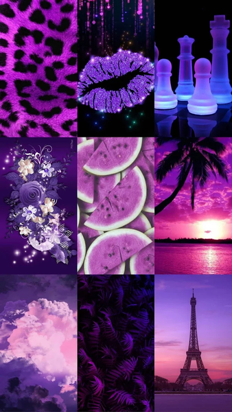 Purple Wallpaper - Image screenshot of android app