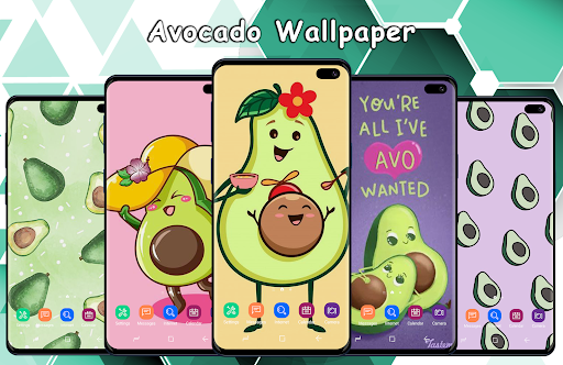 Cute avocado with white pattern green checkered minimalist Summer texture  textiles children wallpaper 4474852 Vector Art at Vecteezy