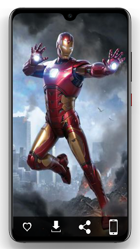 Iron Man Wallpaper 2021 - Image screenshot of android app