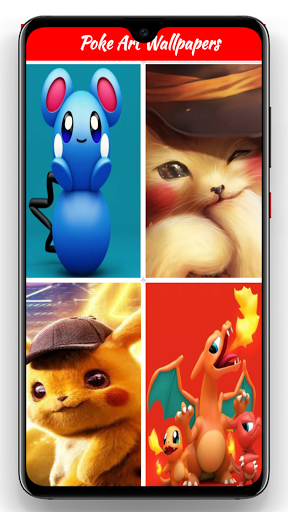 Poke Art Wallpaper - Image screenshot of android app