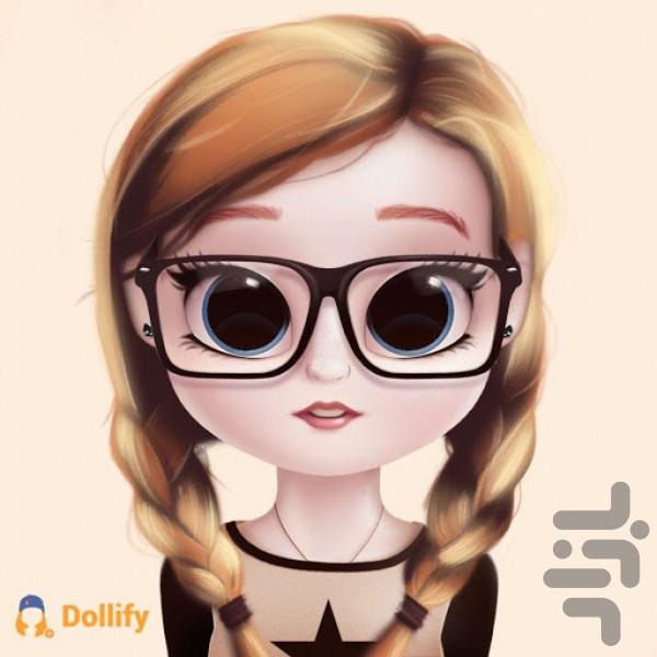 تصاویر پس‌زمینه Dollify - Image screenshot of android app