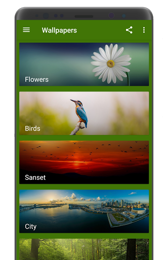 Nature Wallpapers - Image screenshot of android app