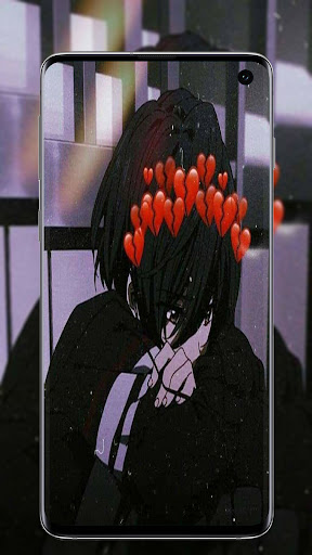 Sad girl Wallpaper 4K Anime girl Mood Butterflies 10021