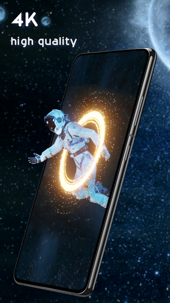 Live Wallpaper ۴k Backgrounds - عکس برنامه موبایلی اندروید