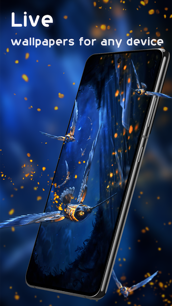 Live Wallpaper ۴k Backgrounds - عکس برنامه موبایلی اندروید