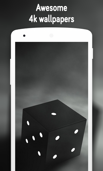 Black Wallpaper (4k) - Image screenshot of android app