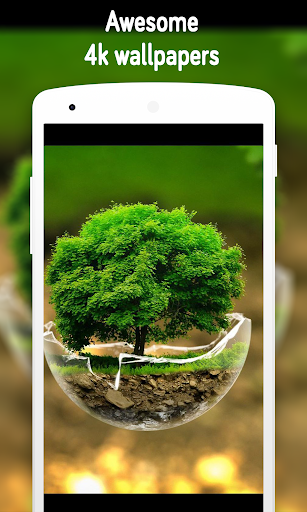 Nature Wallpaper (4k) - Image screenshot of android app