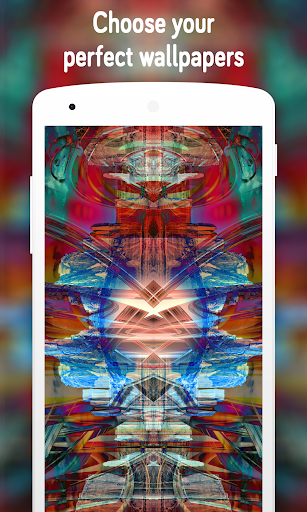 Psychedelic Wallpaper (4k) - Image screenshot of android app