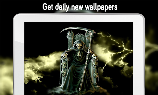 Skull Wallpaper (۴k) - عکس برنامه موبایلی اندروید