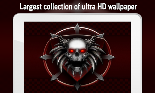 Skull Wallpaper (۴k) - عکس برنامه موبایلی اندروید