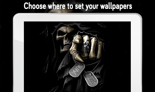 Skull Wallpaper (۴k) - عکس برنامه موبایلی اندروید