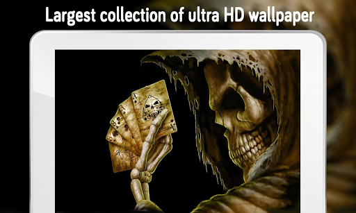 Skull Wallpaper (۴k) - عکس برنامه موبایلی اندروید