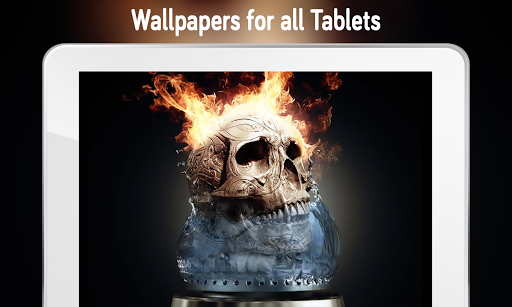Skull Wallpaper (۴k) - عکس برنامه موبایلی اندروید