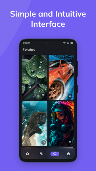 Wallpaper 4K - Wallpapers Club - Image screenshot of android app