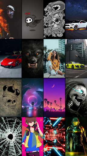 Wallpaper 4K HD – Wallcraft - Image screenshot of android app