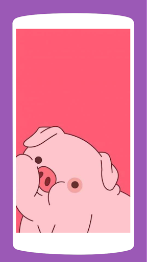 Cute Little Pig Wallpaper 4K - Image screenshot of android app