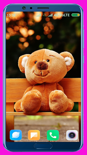 Teddy Bear HD Wallpaper - Image screenshot of android app