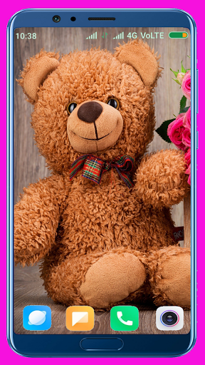 Teddy Bear HD Wallpaper - Image screenshot of android app