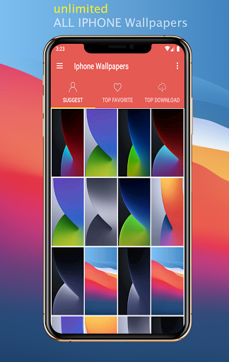 Wallpapers for iPhone iOS - Image screenshot of android app