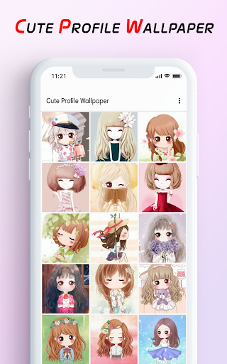 Cute Profile Wallpaper - Image screenshot of android app