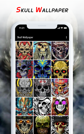 Skull Wallpaper - Image screenshot of android app