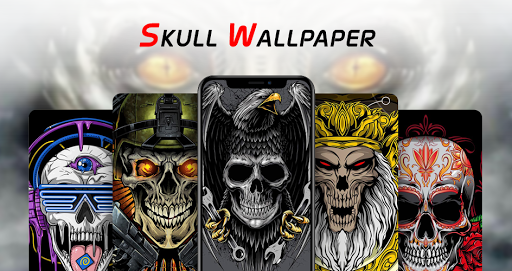 Skull Wallpaper - Image screenshot of android app