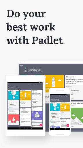 Padlet - عکس برنامه موبایلی اندروید