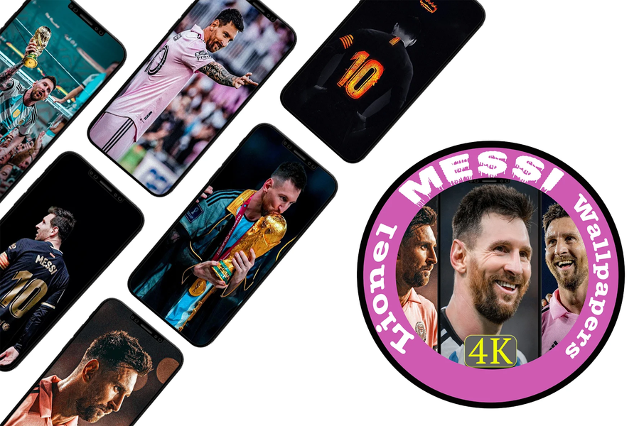 Lionel Messi Wallpaper HD 4K - Image screenshot of android app