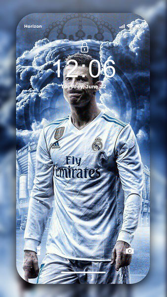 Soccer Ronaldo wallpaper CR7 - Image screenshot of android app