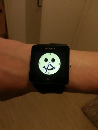 Smiley Watch Face for SW2 - Image screenshot of android app