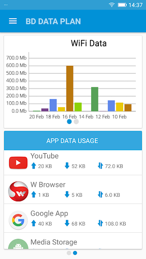 BD Data Plan (3G & 4G) - Image screenshot of android app